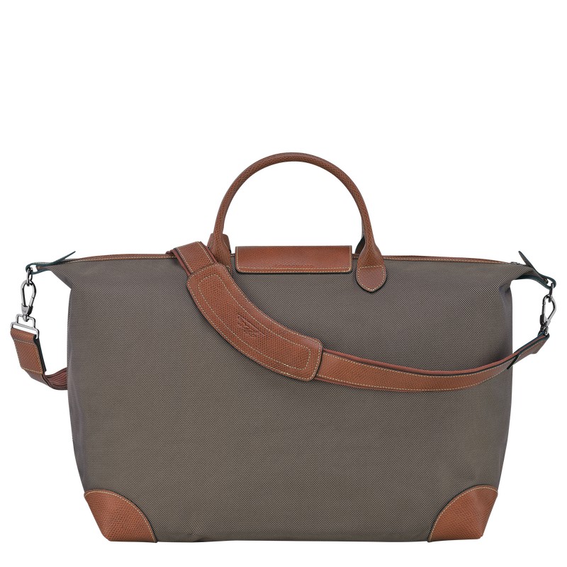 Longchamp Boxford S Travel Bag Kahverengi | 86951-CEOL