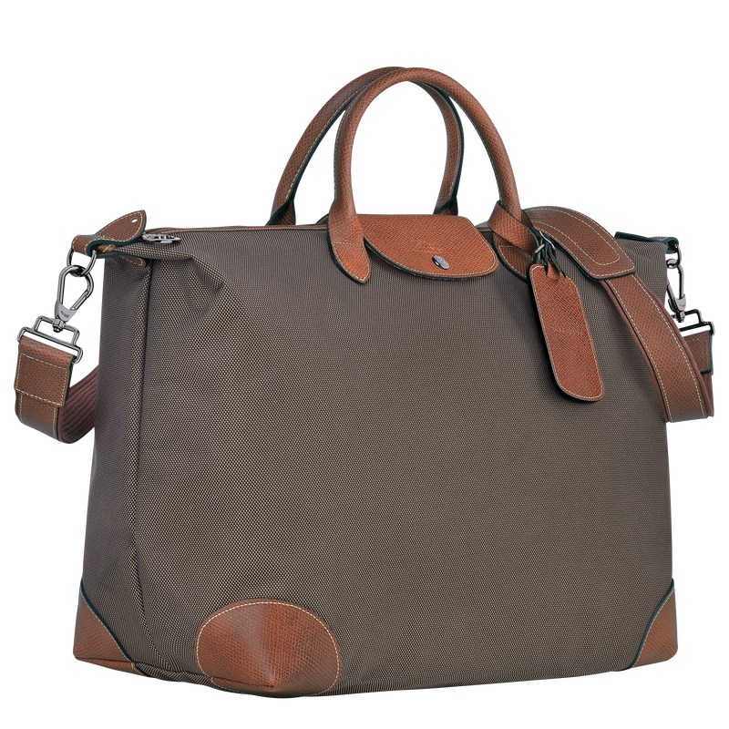 Longchamp Boxford S Travel Bag Kahverengi | 92154-ICLA