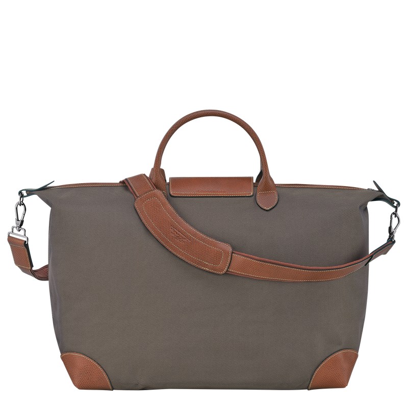 Longchamp Boxford S Travel Bag Kahverengi | 92154-ICLA