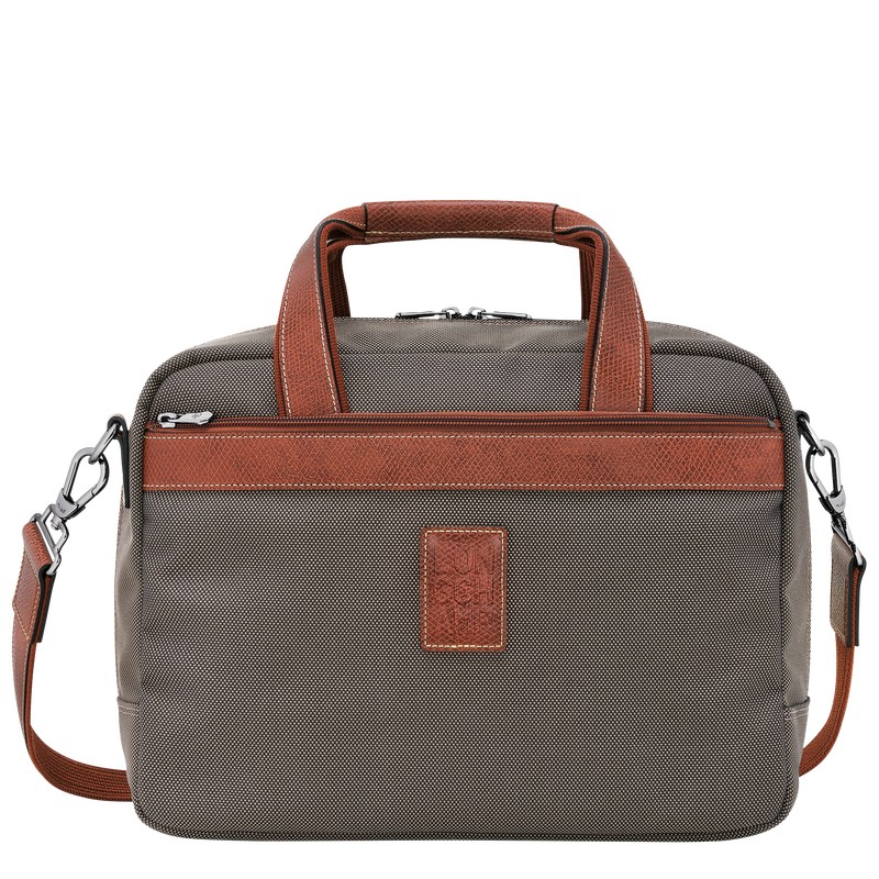 Longchamp Boxford S Travel Bag Kahverengi | 86374-AIHR