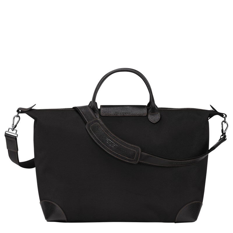 Longchamp Boxford S Travel Bag Siyah | 82594-FEZN