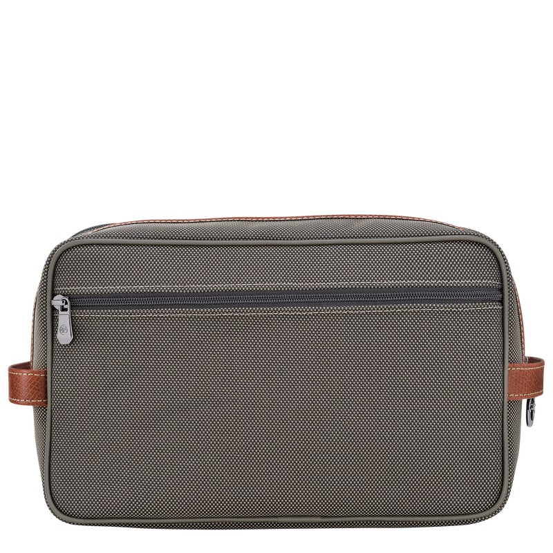 Longchamp Boxford Toiletry Case Kahverengi | 59482-NZKX