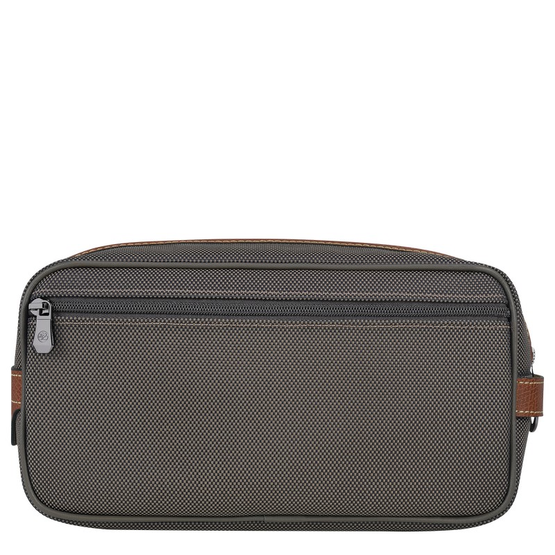 Longchamp Boxford Toiletry Case Kahverengi | 12795-RQWD