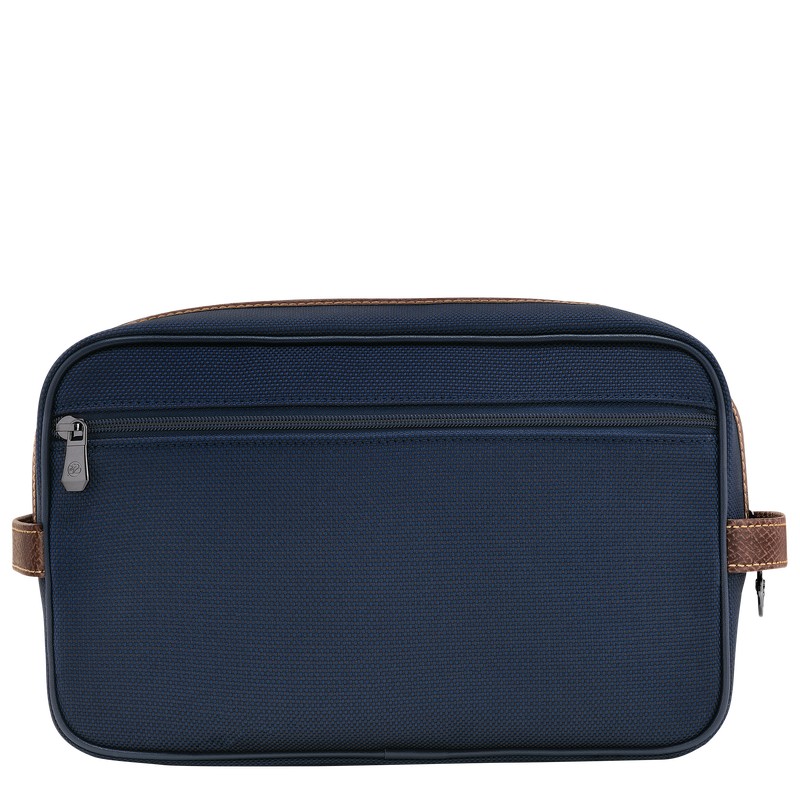 Longchamp Boxford Toiletry Case Mavi | 81509-JFER