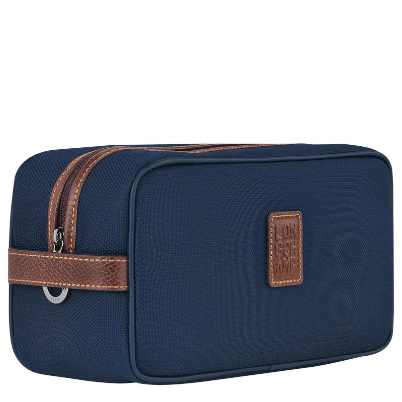 Longchamp Boxford Toiletry Case Mavi | 86103-YHTQ