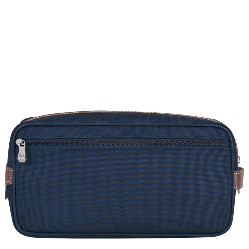 Longchamp Boxford Toiletry Case Mavi | 94602-PLZM