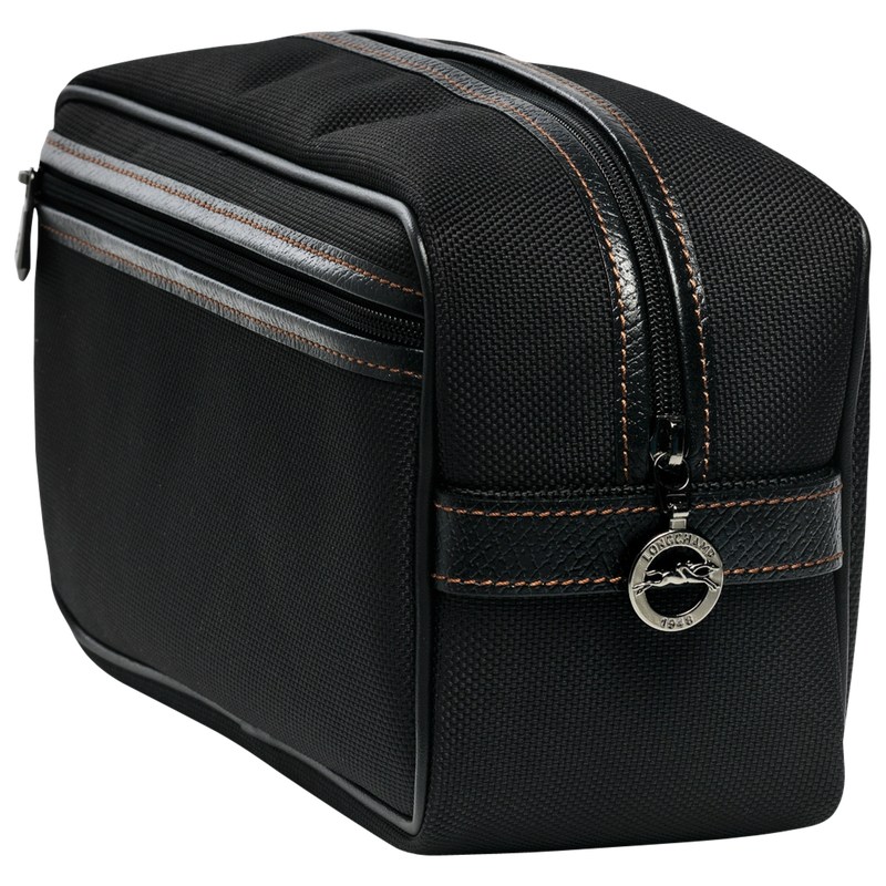 Longchamp Boxford Toiletry Case Siyah | 06412-FPOT