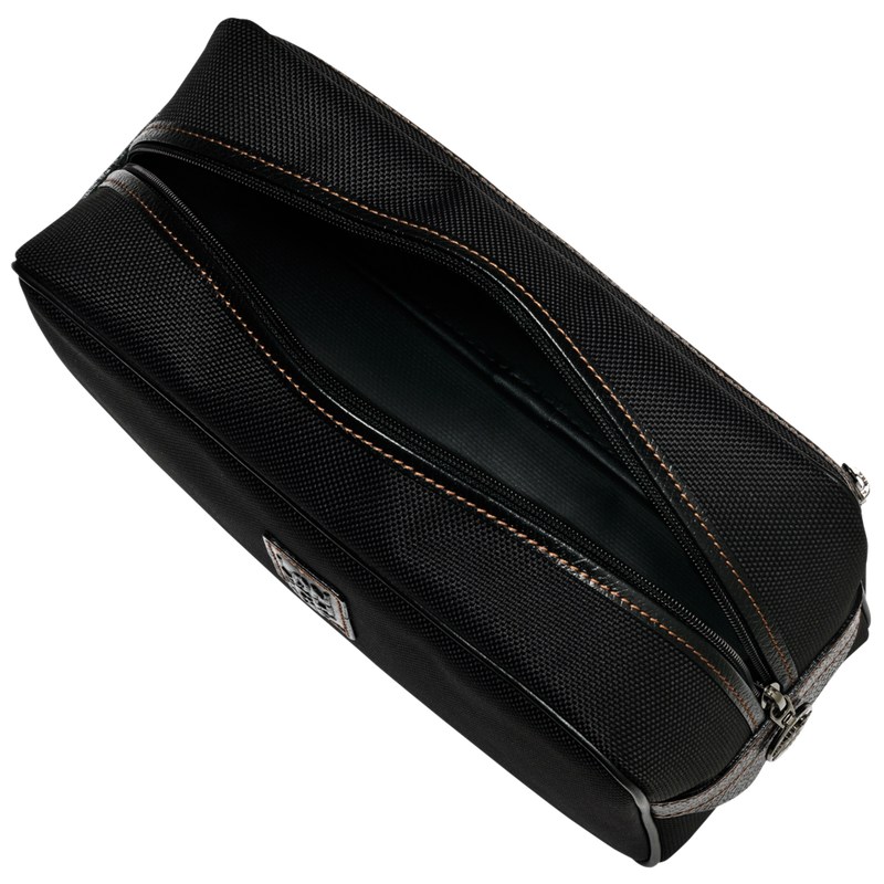 Longchamp Boxford Toiletry Case Siyah | 06412-FPOT