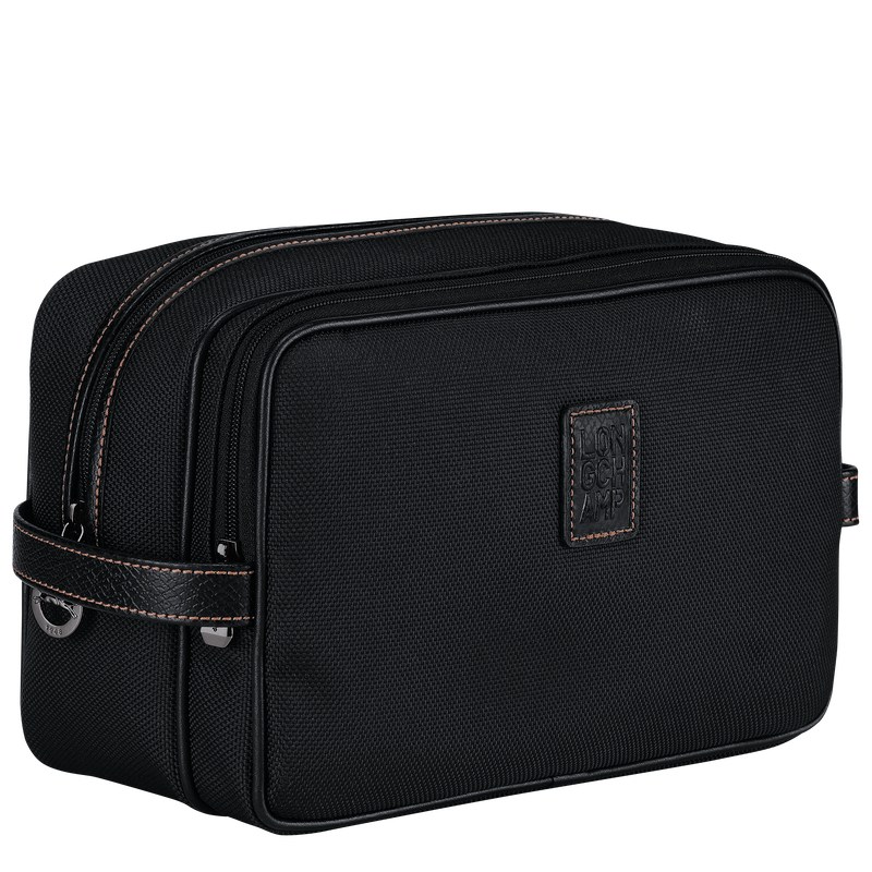 Longchamp Boxford Toiletry Case Siyah | 25694-BOFS