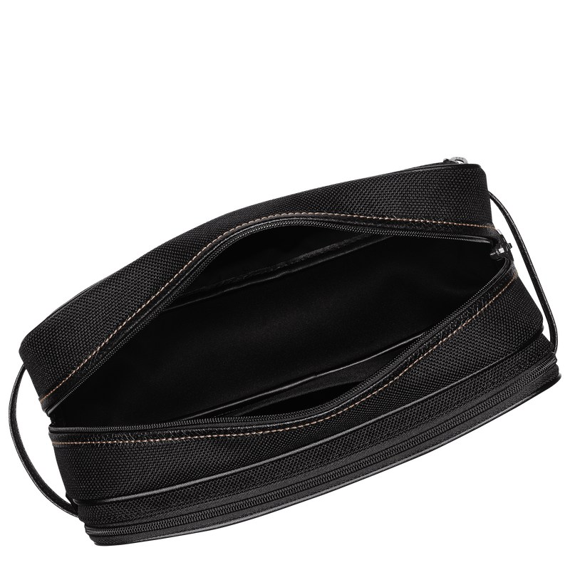 Longchamp Boxford Toiletry Case Siyah | 25694-BOFS