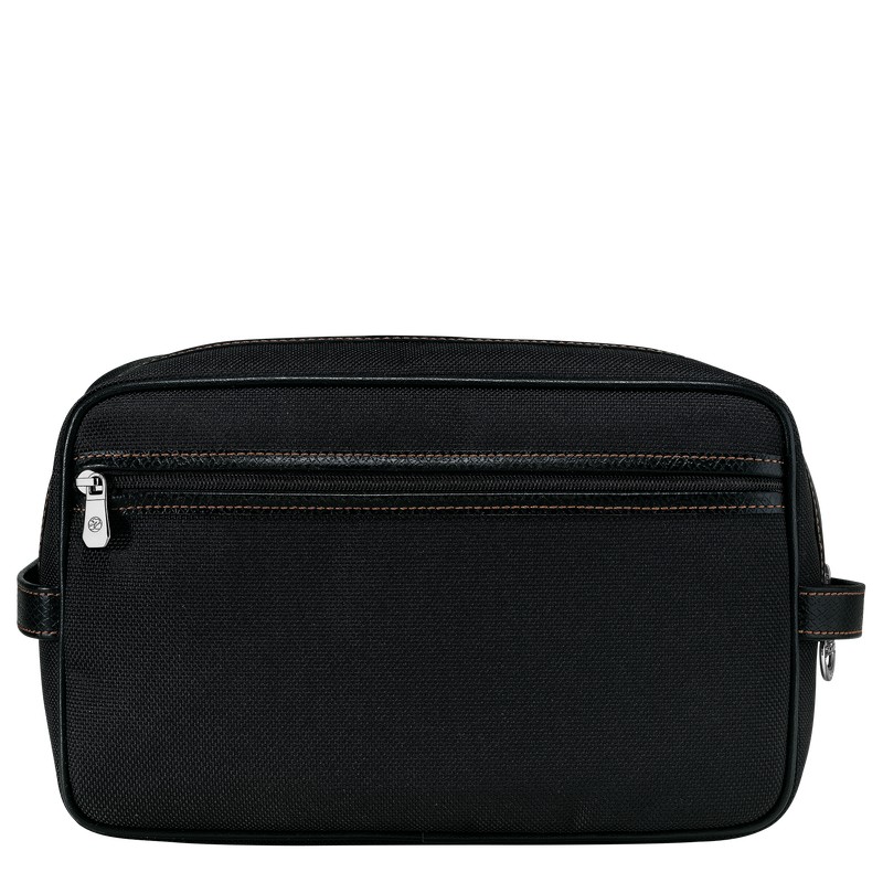 Longchamp Boxford Toiletry Case Siyah | 90376-NTUH