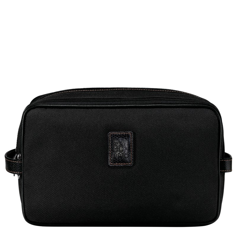 Longchamp Boxford Toiletry Case Siyah | 90376-NTUH