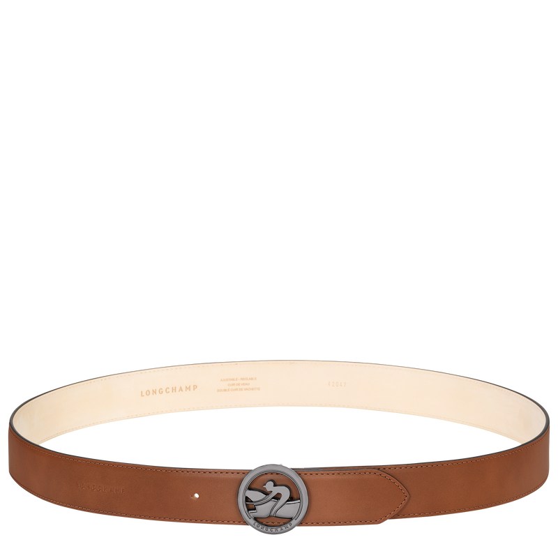 Longchamp Box-trot Belt Cognac | 59843-OSFZ