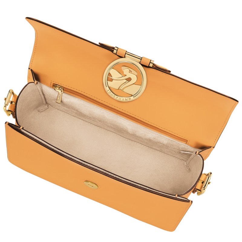 Longchamp Box-trot M Crossbody Bag Kayısı Rengi | 973-UFJYQP