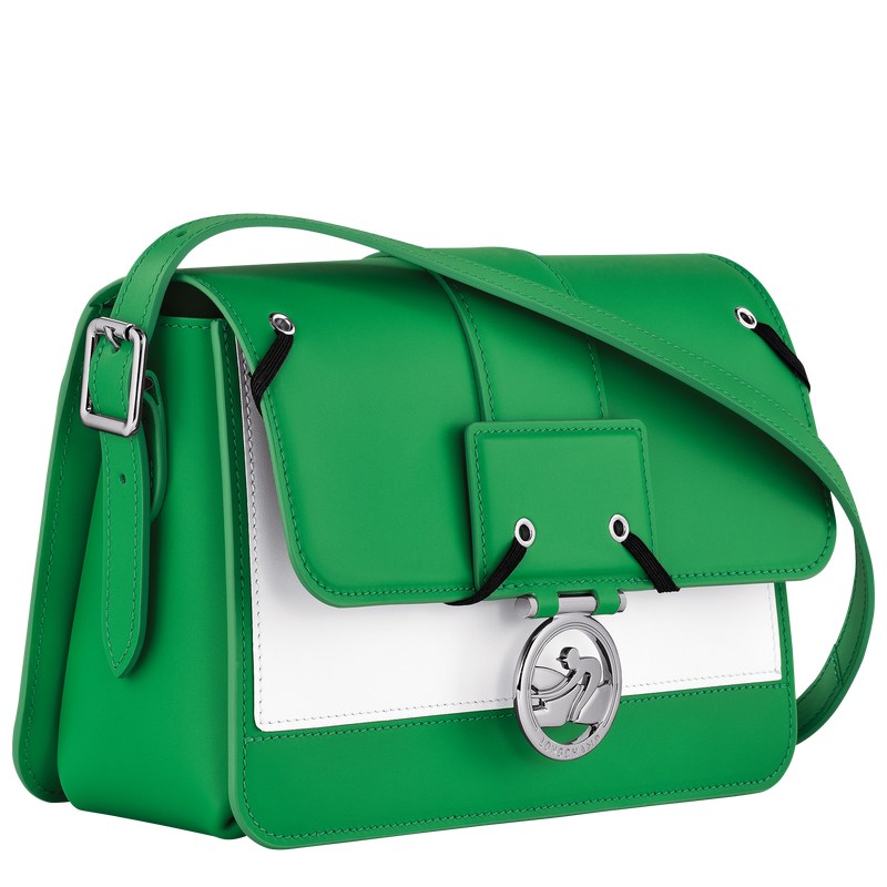 Longchamp Box-trot M Crossbody Bag Lawn | 124-OUCFMH