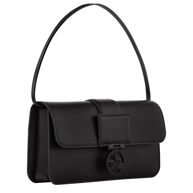 Longchamp Box-trot M Shoulder Bag Siyah | 482-FNRHMG