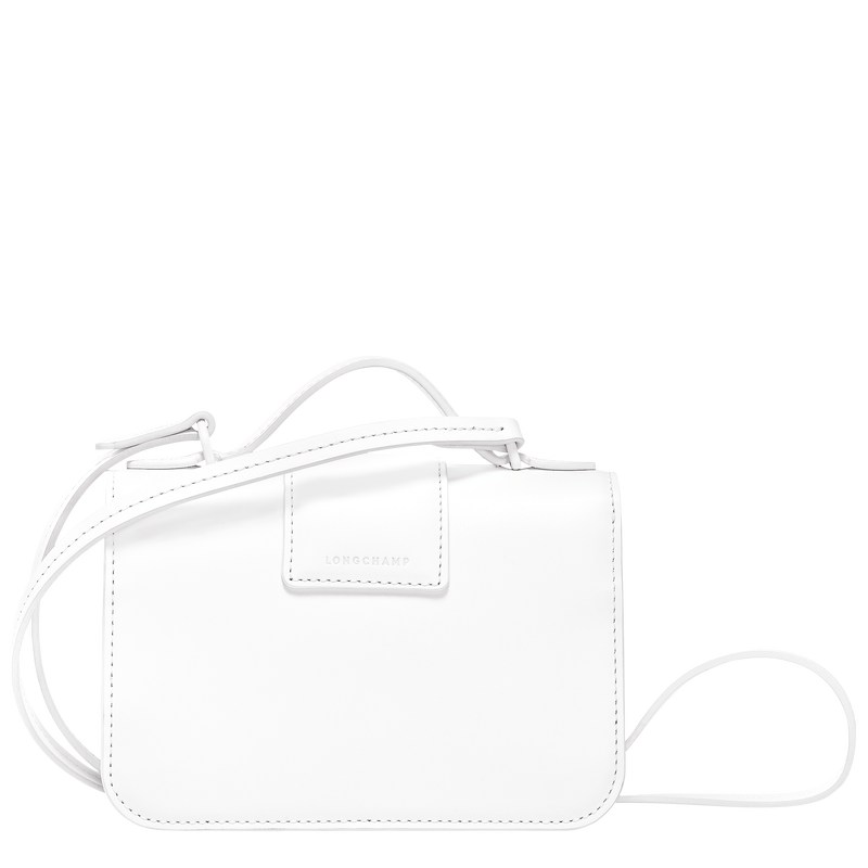 Longchamp Box-trot Xs Crossbody Bag Beyaz | 23479-RWEV