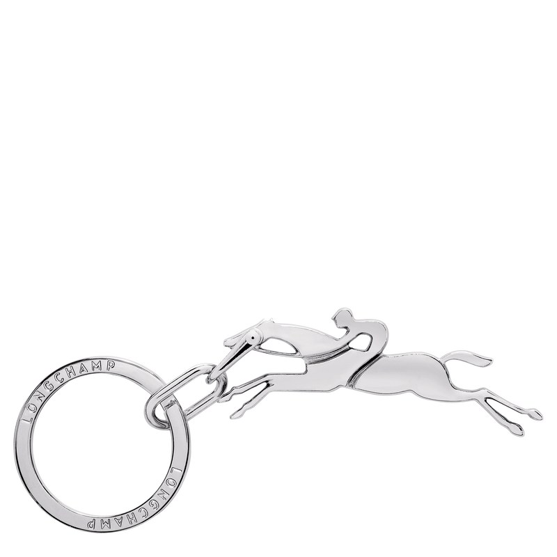 Longchamp Cavalier Longchamp Key-rings Gümüş | 40213-TPRL