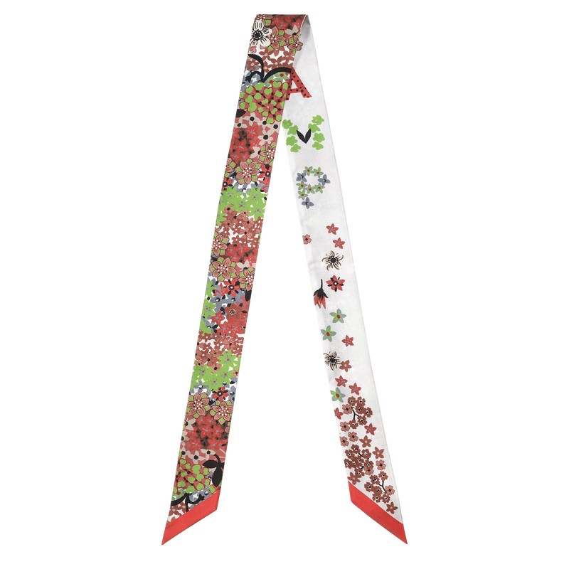 Longchamp Collier De Fleurs Bandeau Paprika | 82740-LYCH