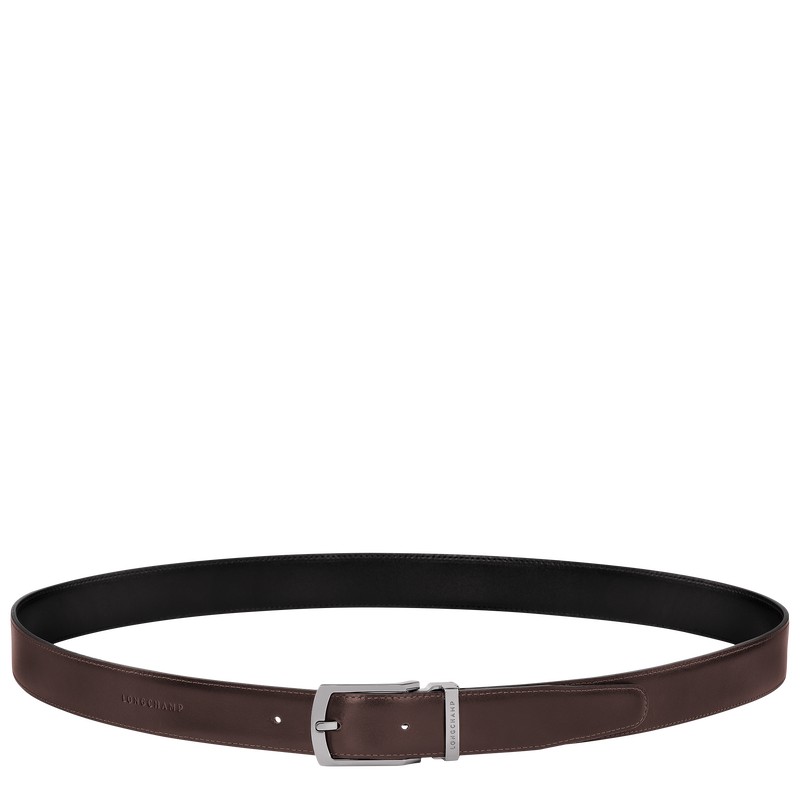 Longchamp Delta Box Belt Siyah | 24895-UHTK