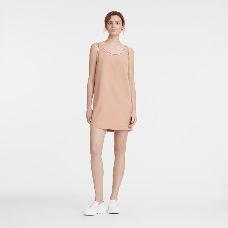 Longchamp Dress Nude | 97518-DIBO