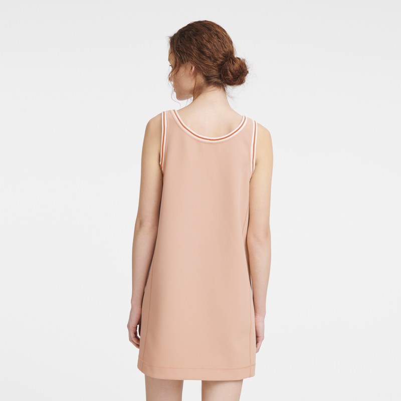 Longchamp Dress Nude | 97518-DIBO