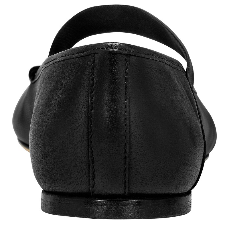 Longchamp Energy Ballerinas Siyah | 98310-SLRG