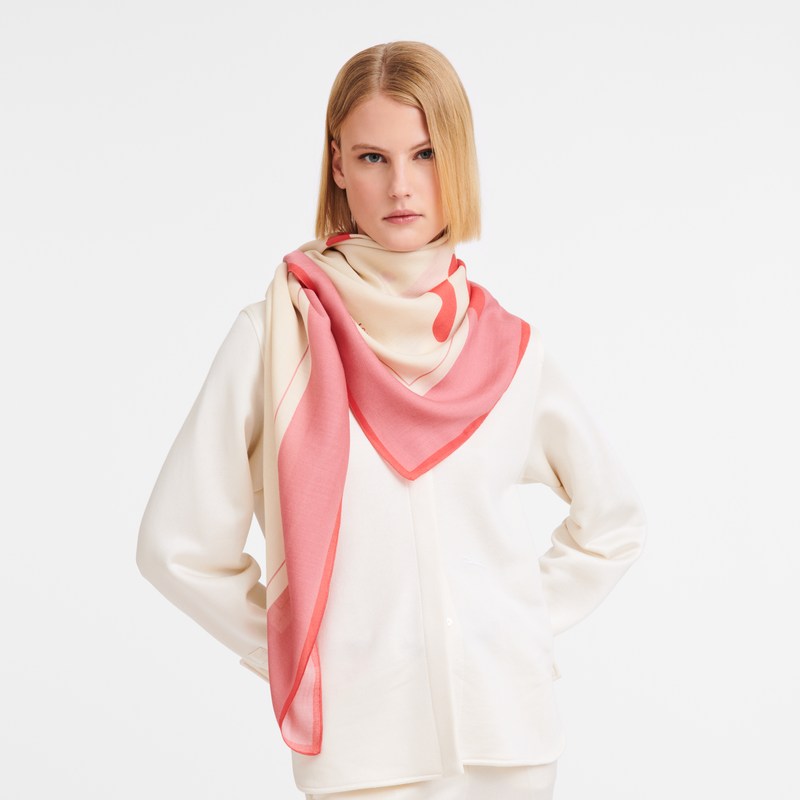 Longchamp Esquisse Longchamp Shawl Nude | 49251-DMCN