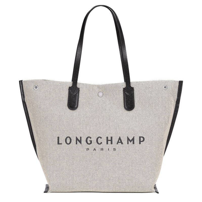 Longchamp Essential L Tote Bag Ecru | 95603-XJUA