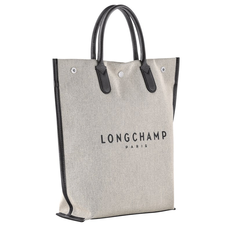 Longchamp Essential M Tote Bag Ecru | 12956-BYQD