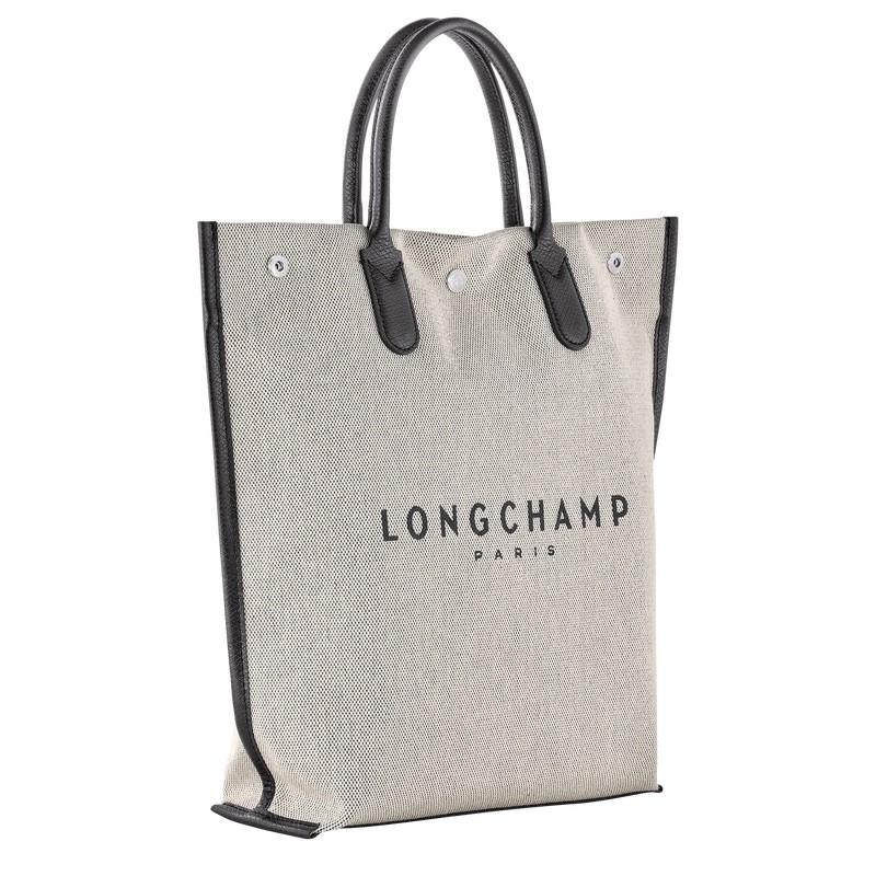 Longchamp Essential M Tote Bag Ecru | 70691-JBGN