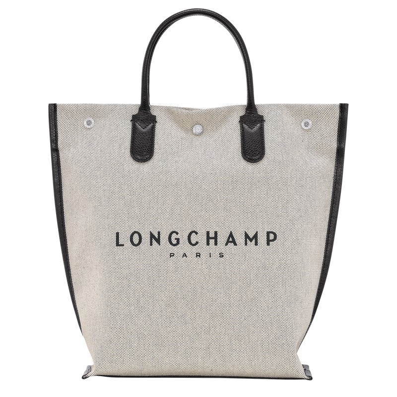 Longchamp Essential M Tote Bag Ecru | 70691-JBGN