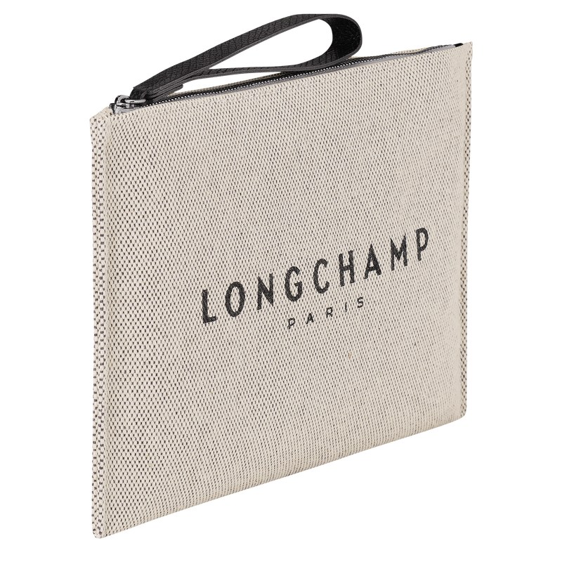 Longchamp Essential Pouch Ecru | 16835-ZXRN