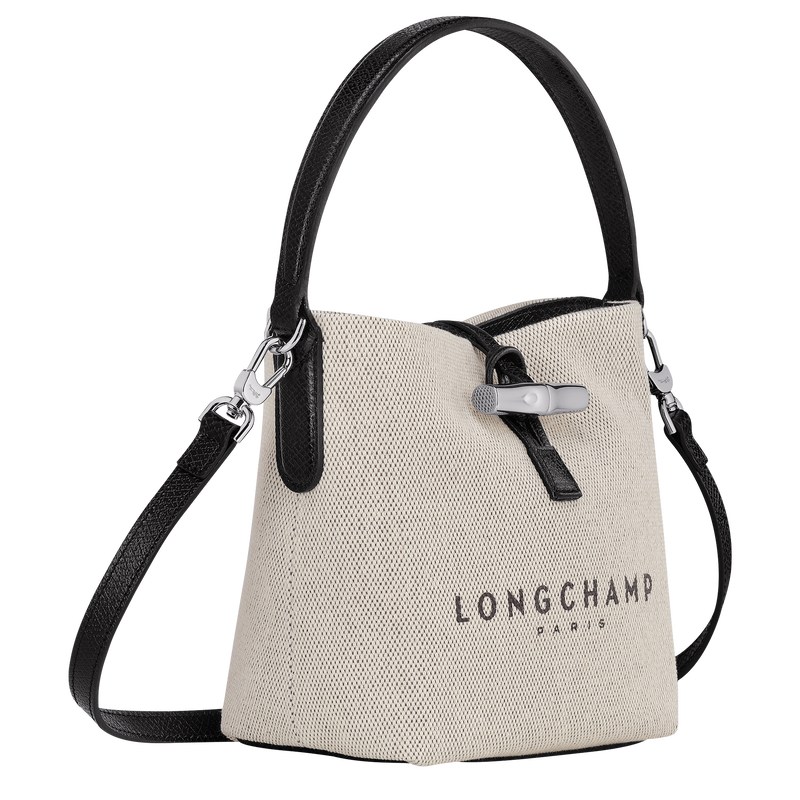 Longchamp Essential Xs Bucket Bag Ecru | 15069-RITB