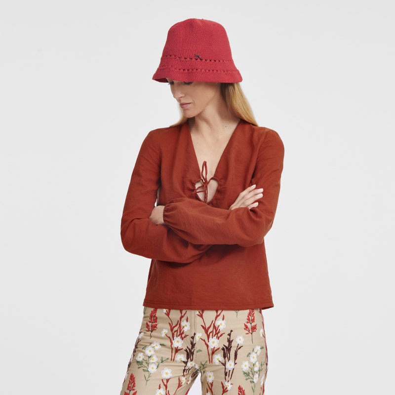 Longchamp Hat Tomato | 06815-NYSM