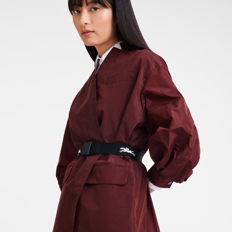 Longchamp Kimono Jacket Bordo | 92051-THWV