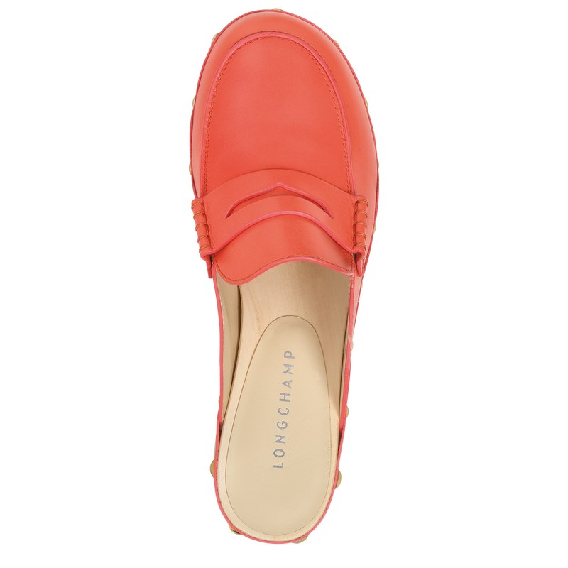 Longchamp La Cigale Clogs Strawberry | 531-HPEDAJ