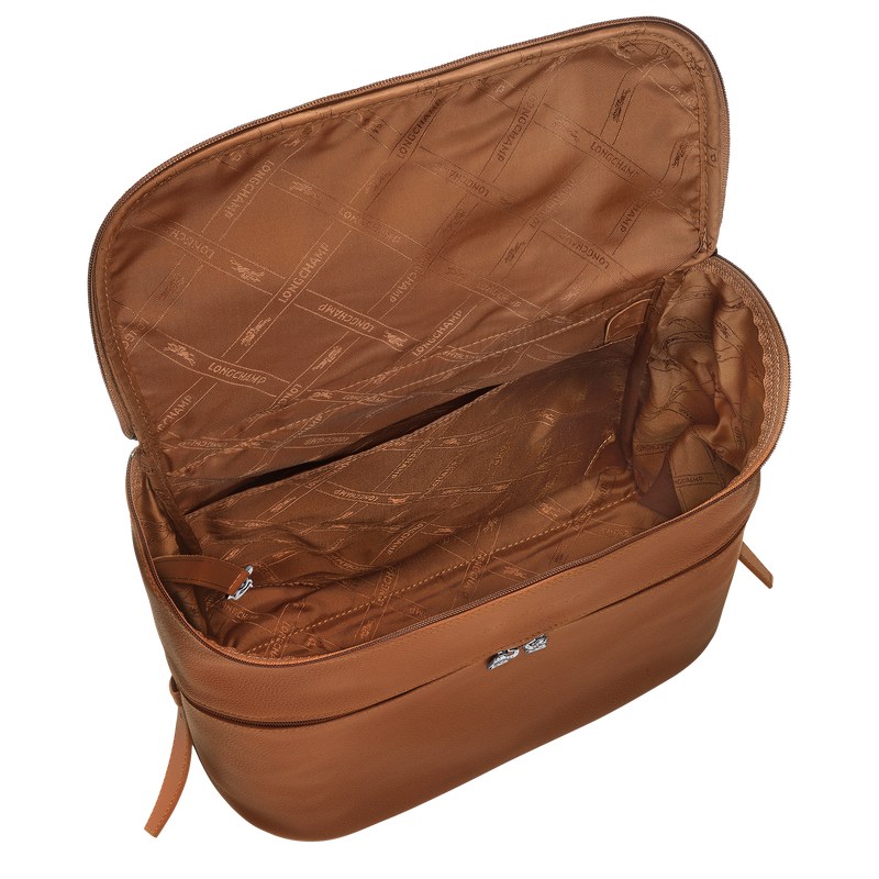 Longchamp Le Foulonné Backpack Caramel | 47302-NUHG