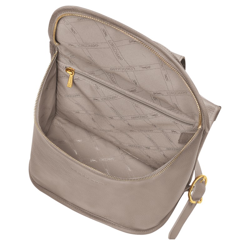 Longchamp Le Foulonné Backpack Turtledove | 84053-FBNU