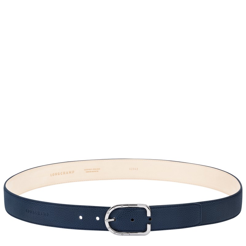 Longchamp Le Foulonné Belt Lacivert | 46985-GKLT