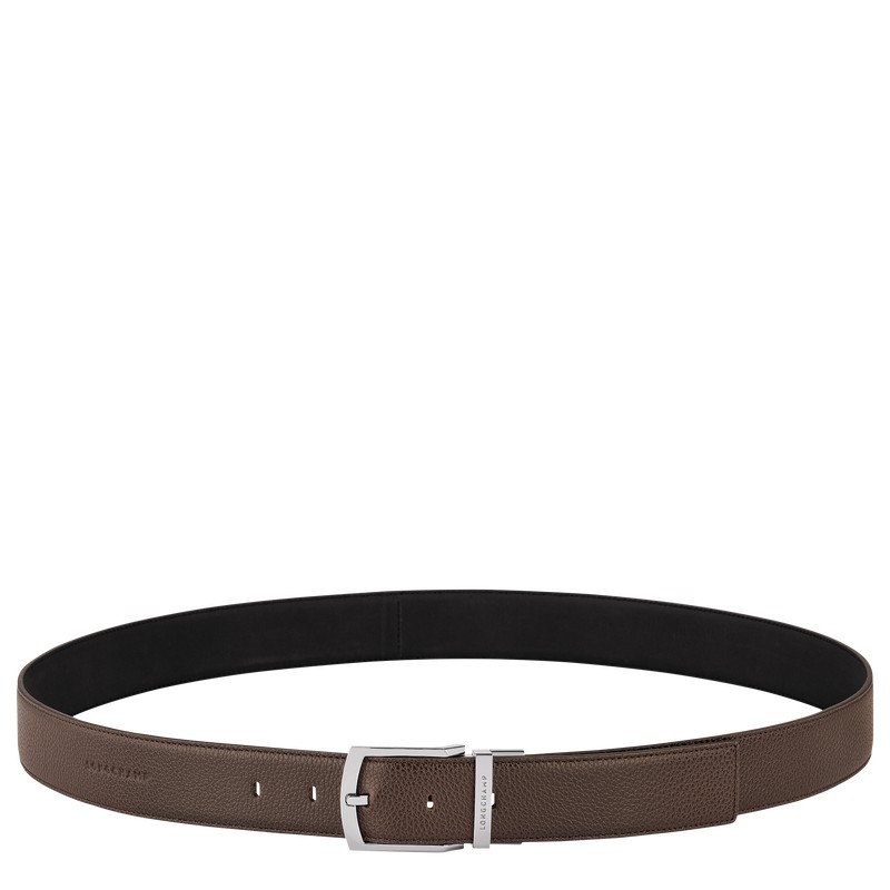 Longchamp Le Foulonné Belt Siyah | 27869-XQVR