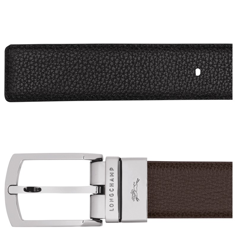 Longchamp Le Foulonné Belt Siyah | 60594-WJFM