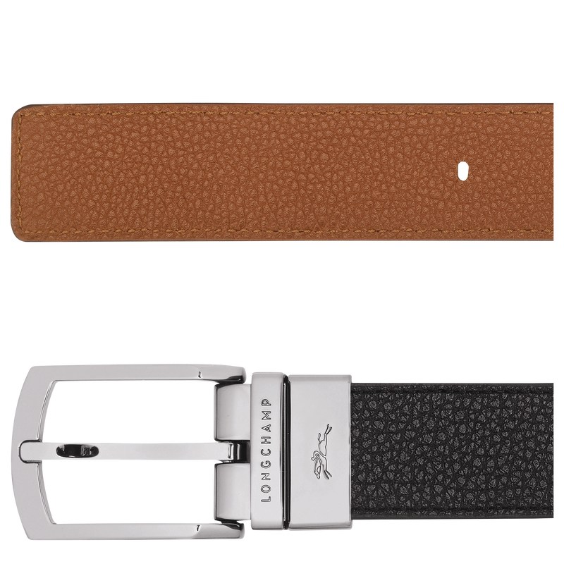 Longchamp Le Foulonné Belt Siyah | 92814-KGAR