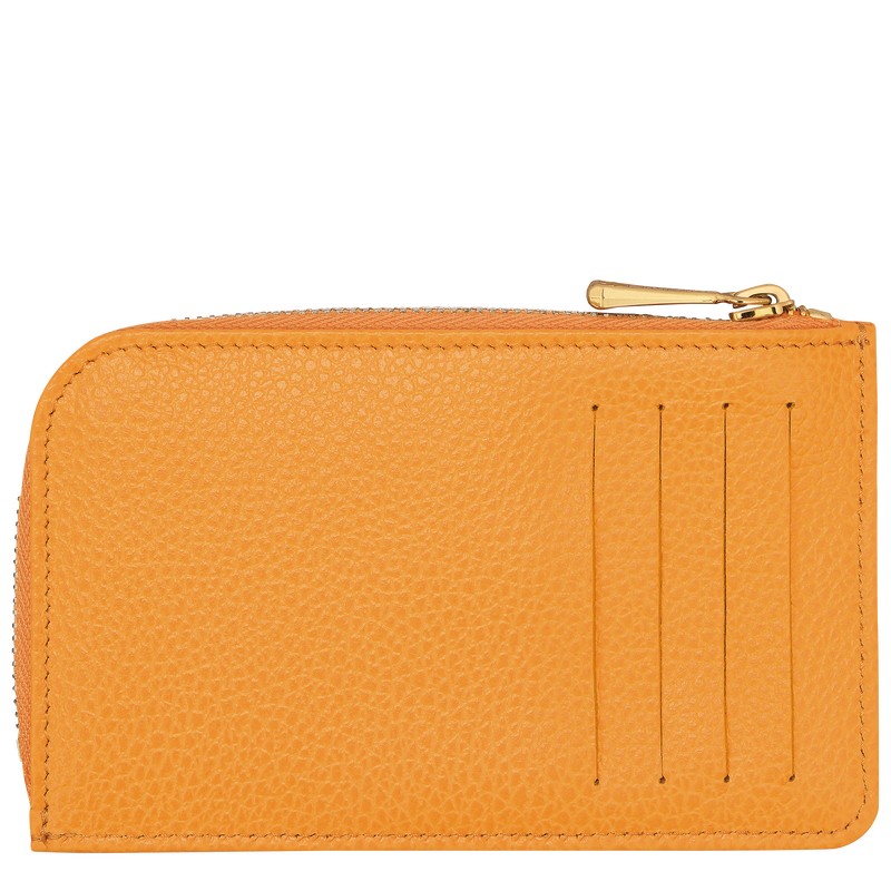 Longchamp Le Foulonné Card Holder Kayısı Rengi | 29483-BEZX