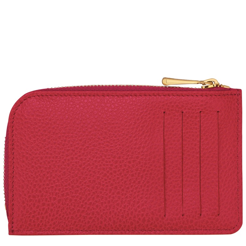 Longchamp Le Foulonné Card Holder Love | 39245-JUHE