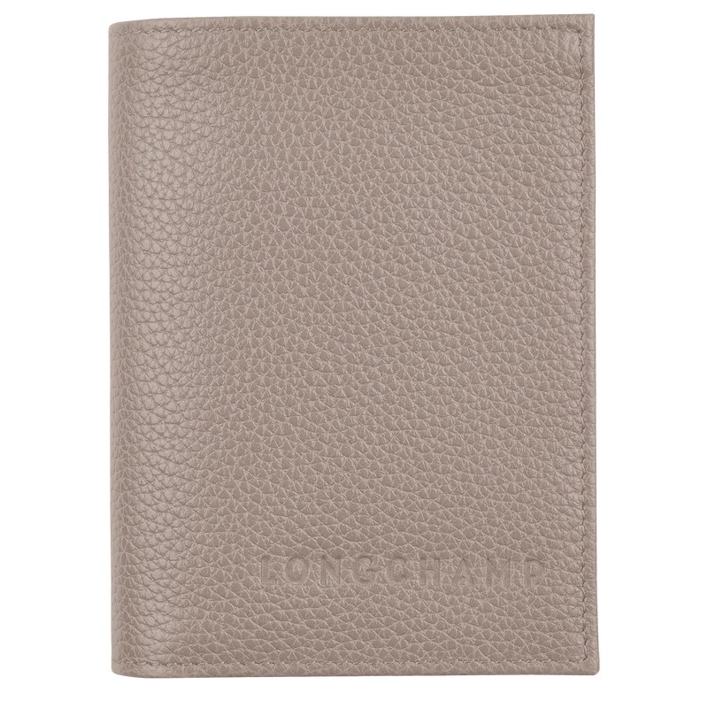 Longchamp Le Foulonné Card Holder Turtledove | 31568-YEVK