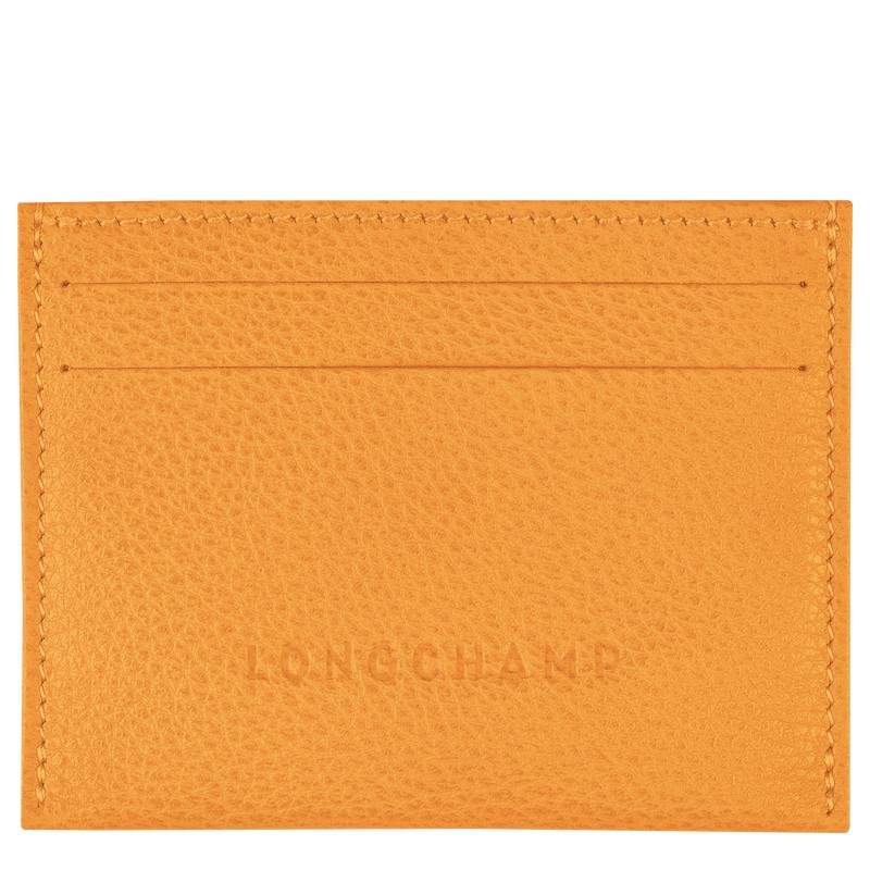 Longchamp Le Foulonné Cardholder Kayısı Rengi | 75864-VCQP