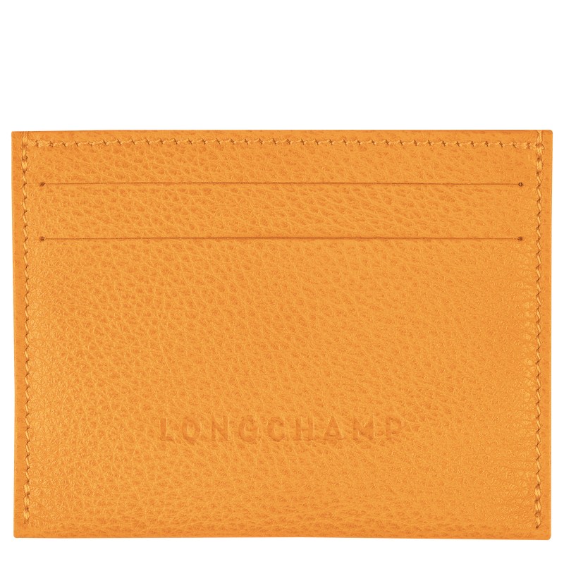 Longchamp Le Foulonné Cardholder Kayısı Rengi | 84375-HBNQ