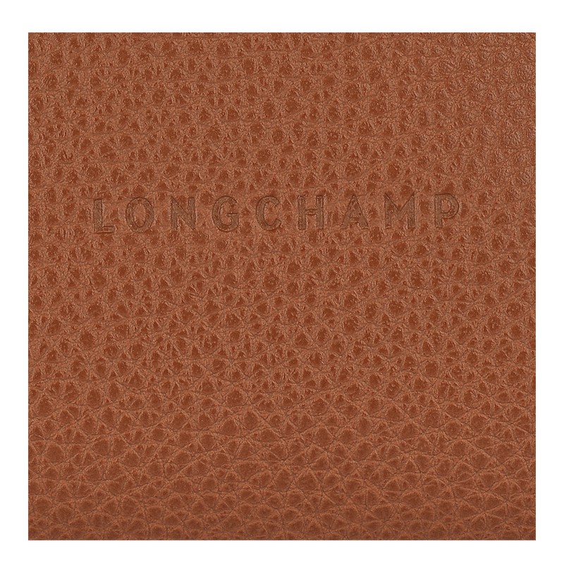 Longchamp Le Foulonné Coin Purse Caramel | 92137-TPMN