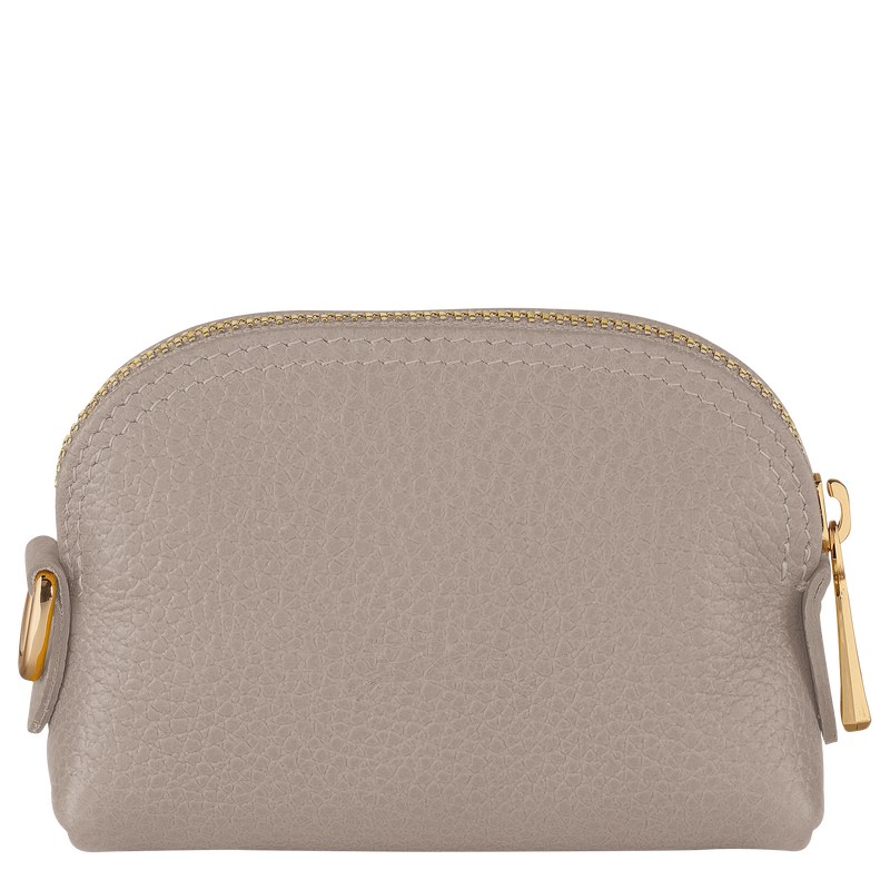 Longchamp Le Foulonné Coin Purse Turtledove | 50472-ZRLK